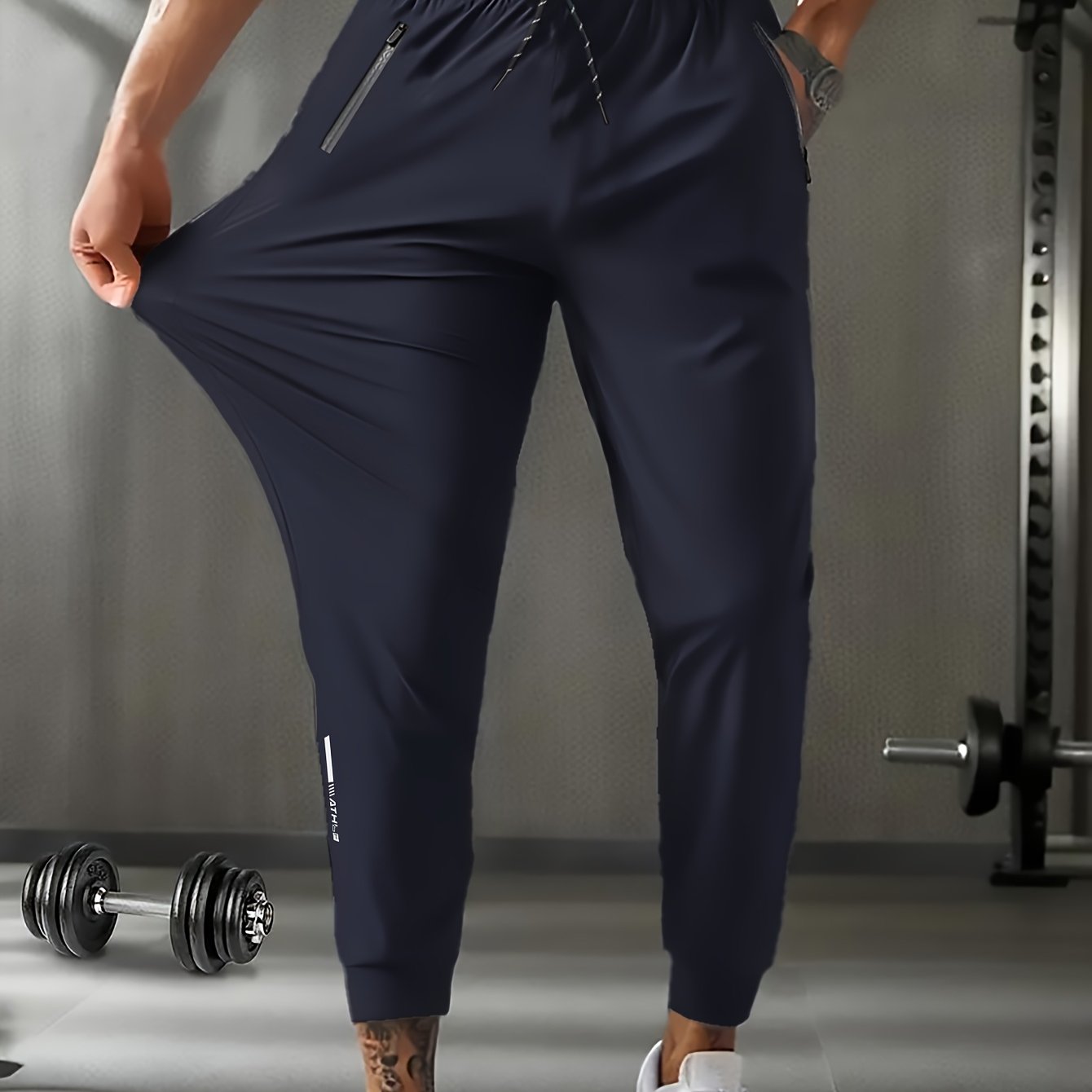 Pantalones cortos deportivos transpirables de secado rápido para hombres para fitness de verano