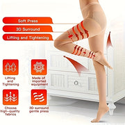 Women's Compression Socks 20-30mmHg Supportive Nylon Stockings Closed Toe