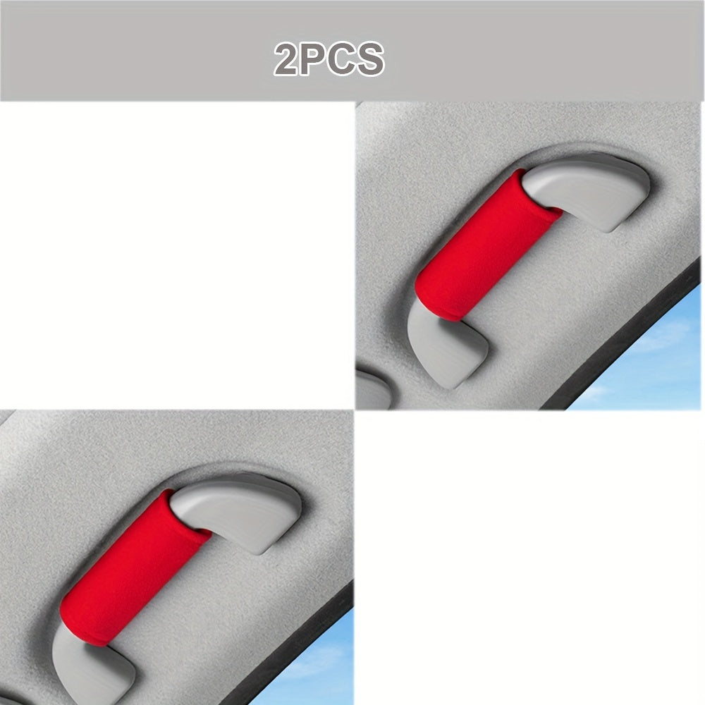 Avtomobil ichki bezaklari yumshoq tutqich qopqog'i, avtomobil eshigi himoyachisi, 2 dona