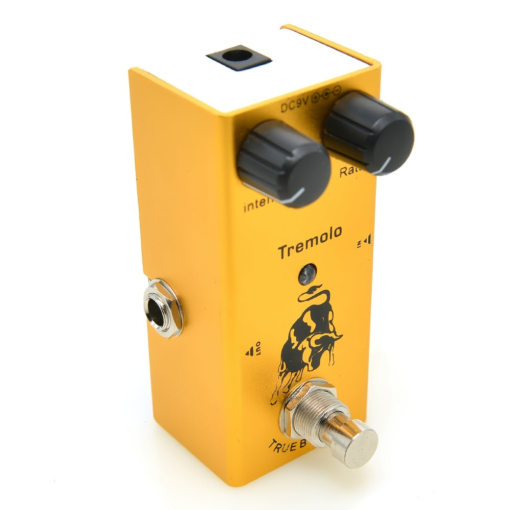 Vintage Electric Guitar Pedals Overdrive Chorus Delay Tremolo Effects