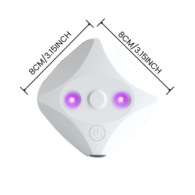 Purificador de inodoro UVC con recarga automática de 3 minutos, batería recargable, uso en hogar y hotel