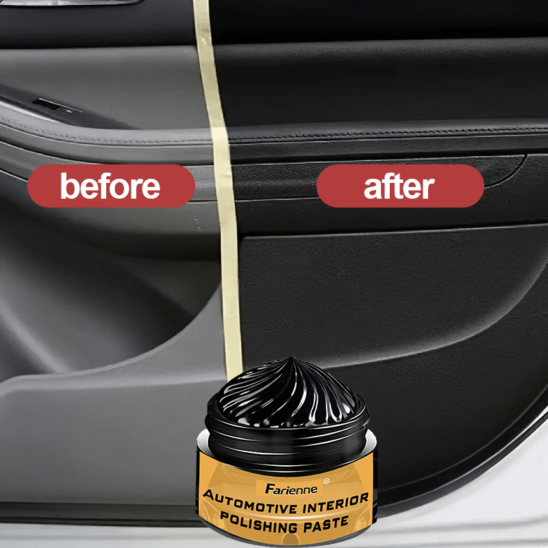 Набор для восстановления интерьера автомобиля: очиститель пластика, кожи, панелей и шин