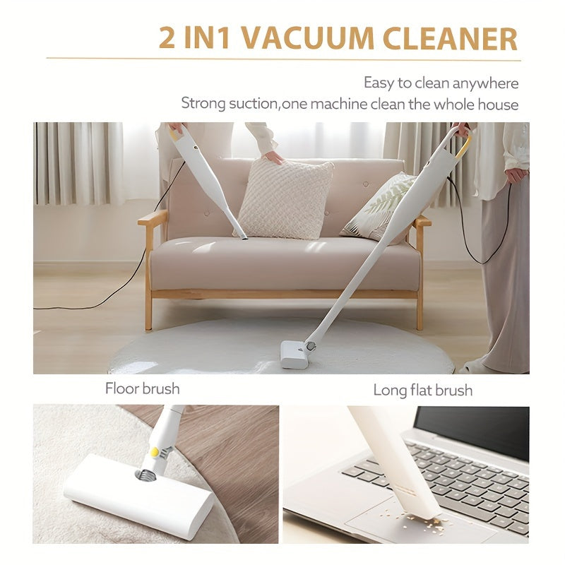 PALOTR yengil qo'l vakuum tozalagichi, qattiq yog'och pollari, gilam va uy hayvonlari sochlarini olib tashlash uchun kuchli so'rish quvvati bilan.