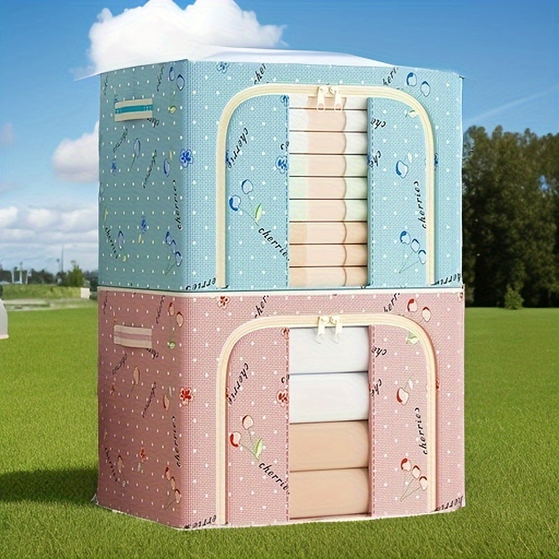 Large Capacity Waterproof Oxford Cloth Storage Bag for Seasonal Under-Bed Organization