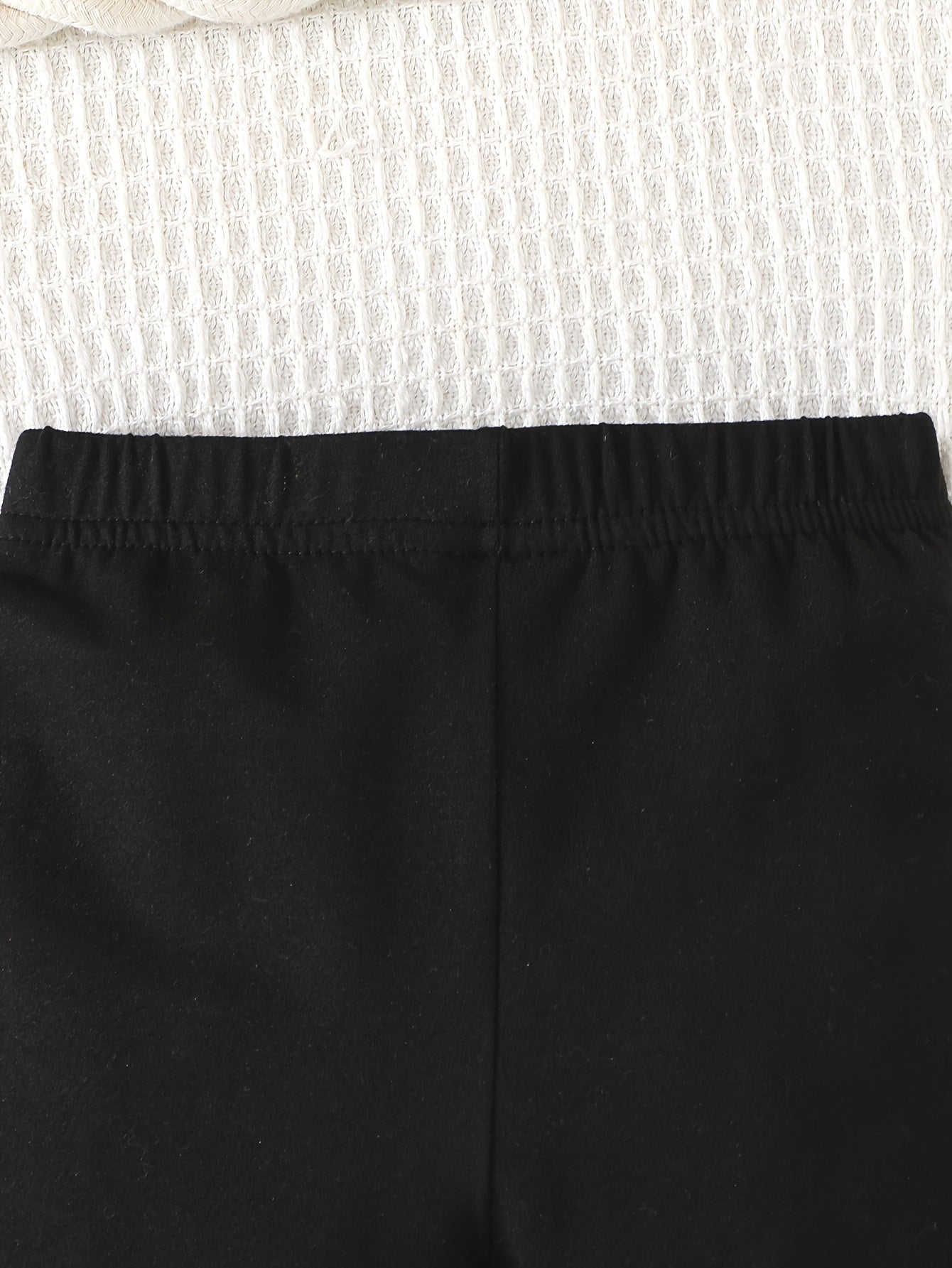 Kichkina qizlar uchun uzun qoʻlli multfilm qushchasi kiyim toʻplami, polyester spandex, kundalik va tashqarida foydalanish uchun