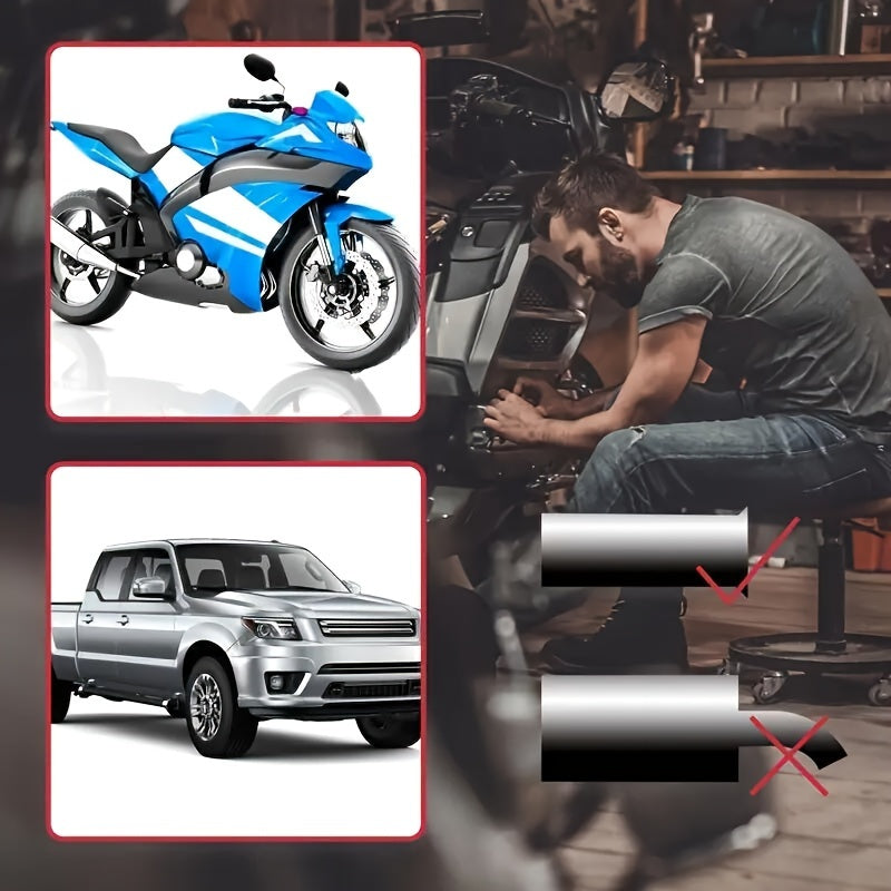 Universal Car Motorcycle Exhaust Whistle Red Black Turbo Sound Tuning Emulator