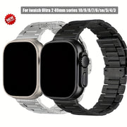 Stainless Steel Watch Band for Apple Watch Ultra 2/1 Series 3-10 38mm-49mm