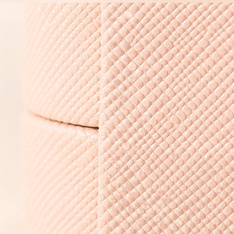 Маленькая дорожная шкатулка для украшений из кожи, органайзер для серег и колец