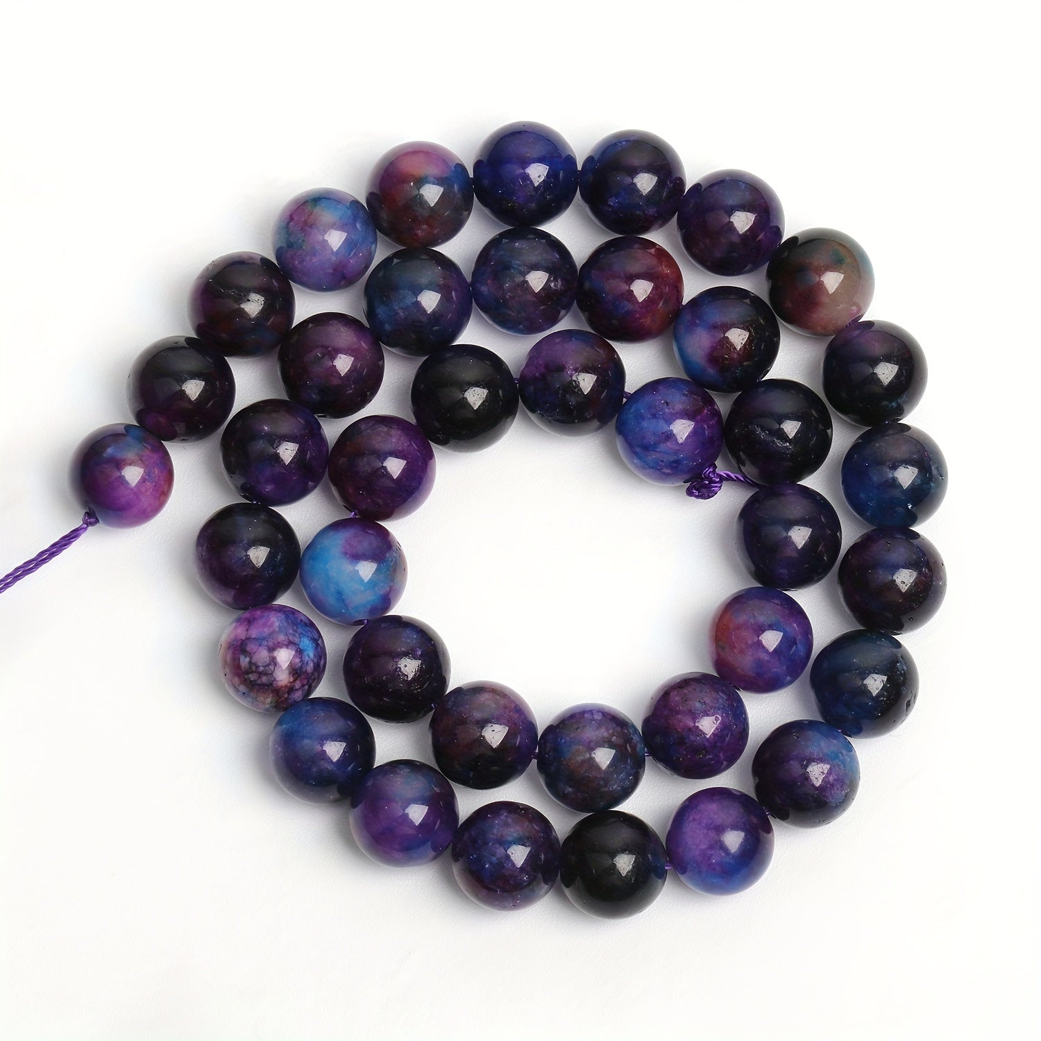 Dark Purple Sugilite Beads 6mm 8mm 10mm 12mm for Jewelry Making and Gifts