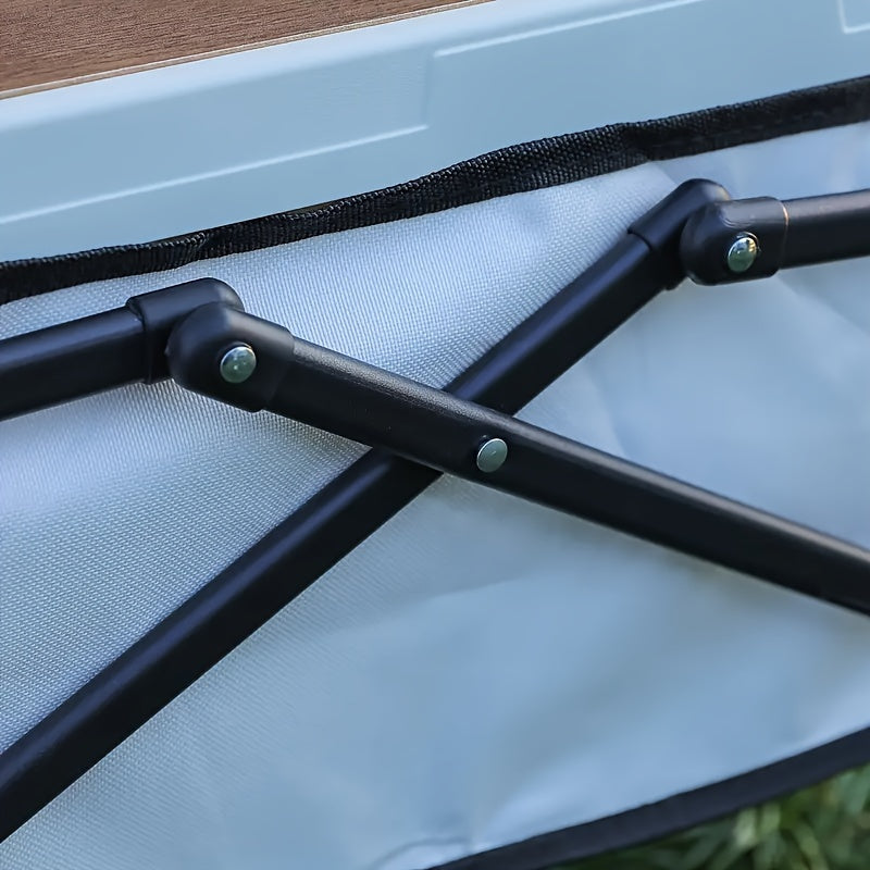 Termiz uchun zanglamaydigan po'latdan yasalgan yig'iladigan qo'l trolleyi va tashqi transport