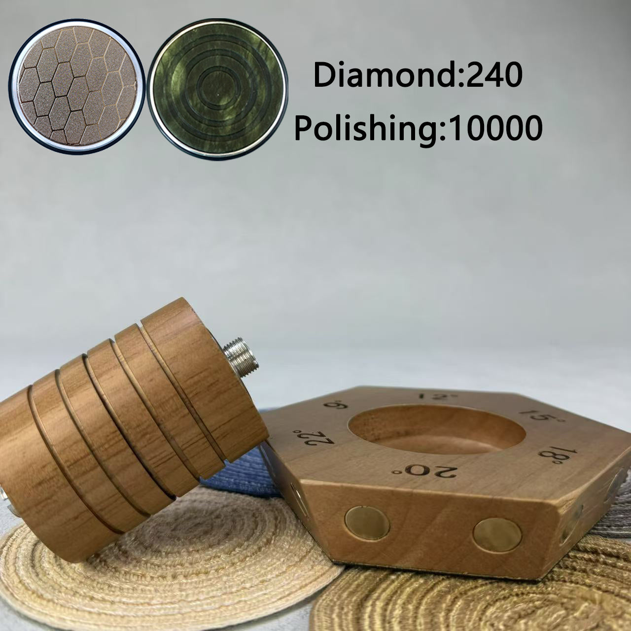 6-нгиронли бурилишлар (9-22 даража) билан асбоб-ускуналар билан асбоб-ускуналар учун диамонд пичоқи кесувчи - Магнитли ўрнатгич, кесик учун аниқлик, Қўлда тўғриловчи асбоб - Ажойиб санъаткорлар учун