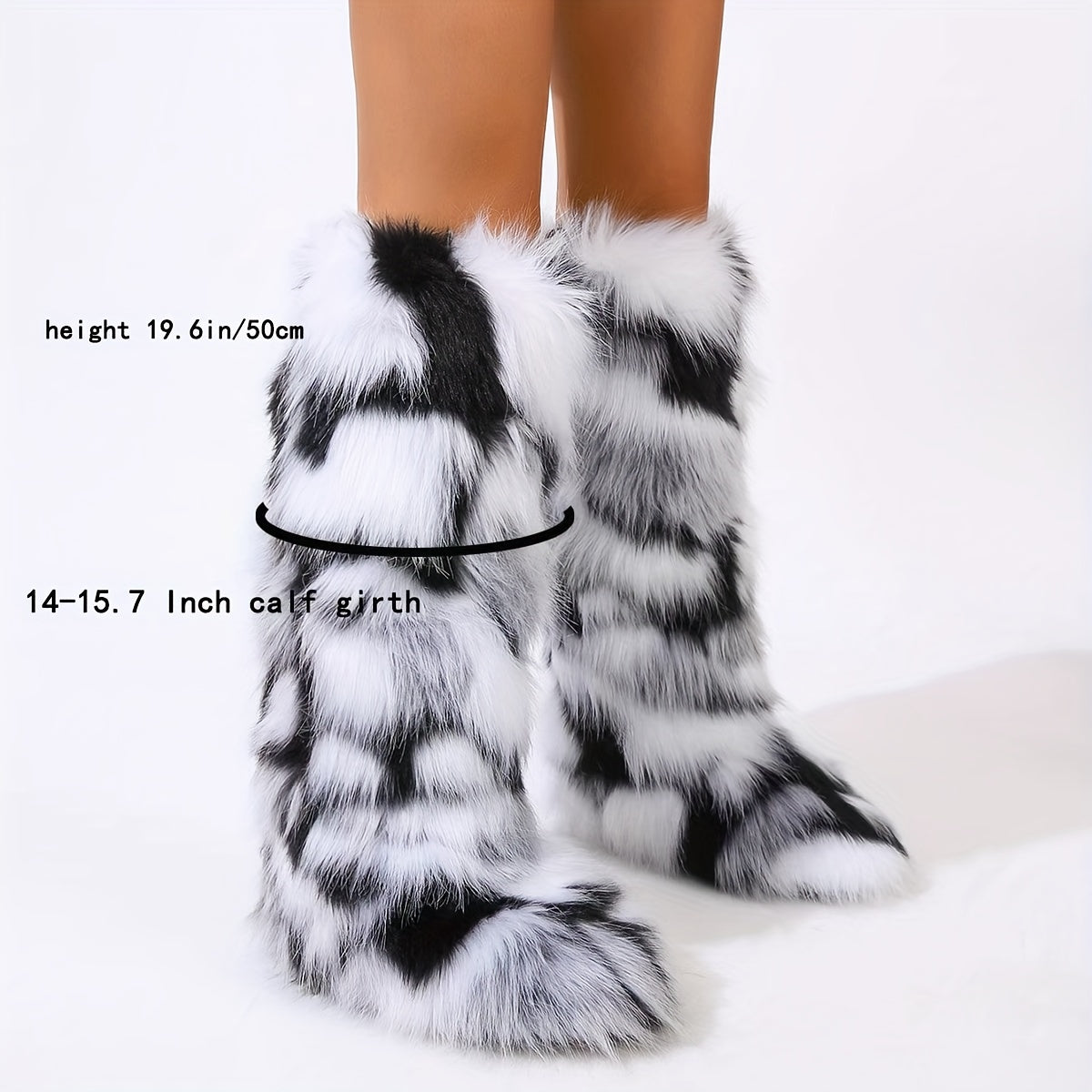 Women's Winter Snow Boots Knee-High Warm Anti-Slip Comfortable