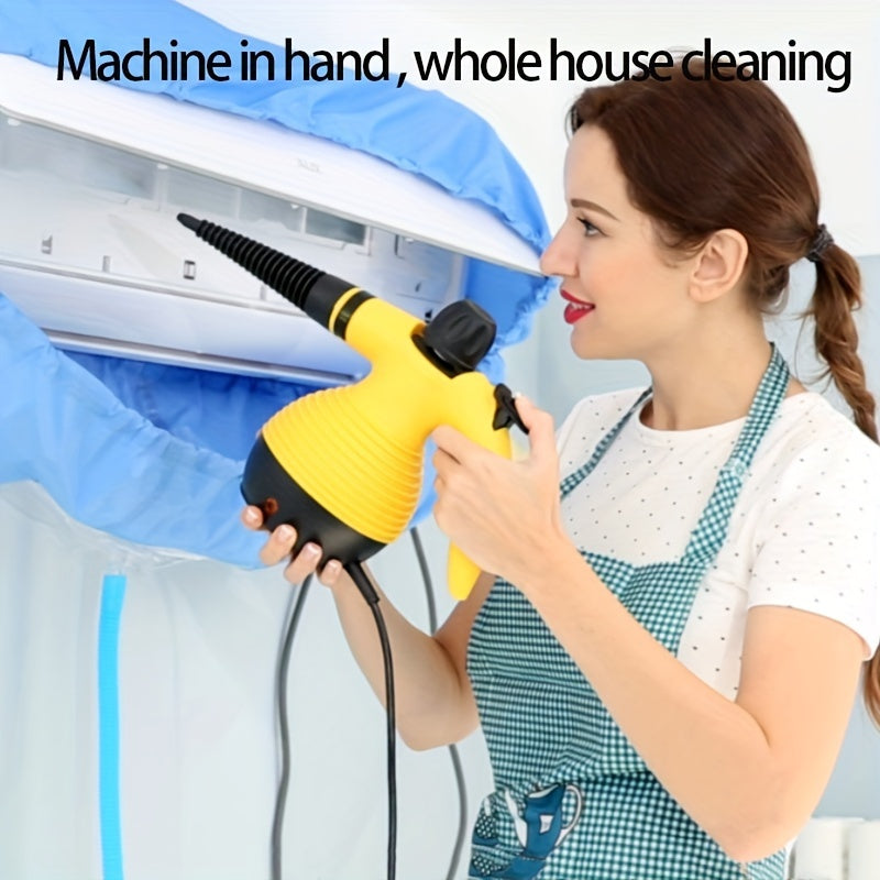 Handheld Steam Cleaner with 9 Accessories for Stain Removal 600W EU Plug