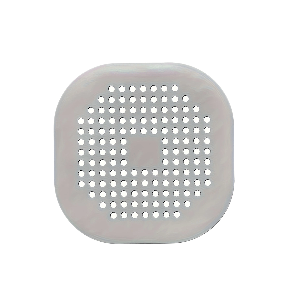 White Thermoplastic Rubber Drain Cover for Kitchen and Bathroom Odorless and Anti-Clog