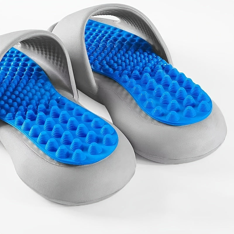 Unisex Foot Reflexology Massage Insoles Latex Shoe Pads for Foot Therapy