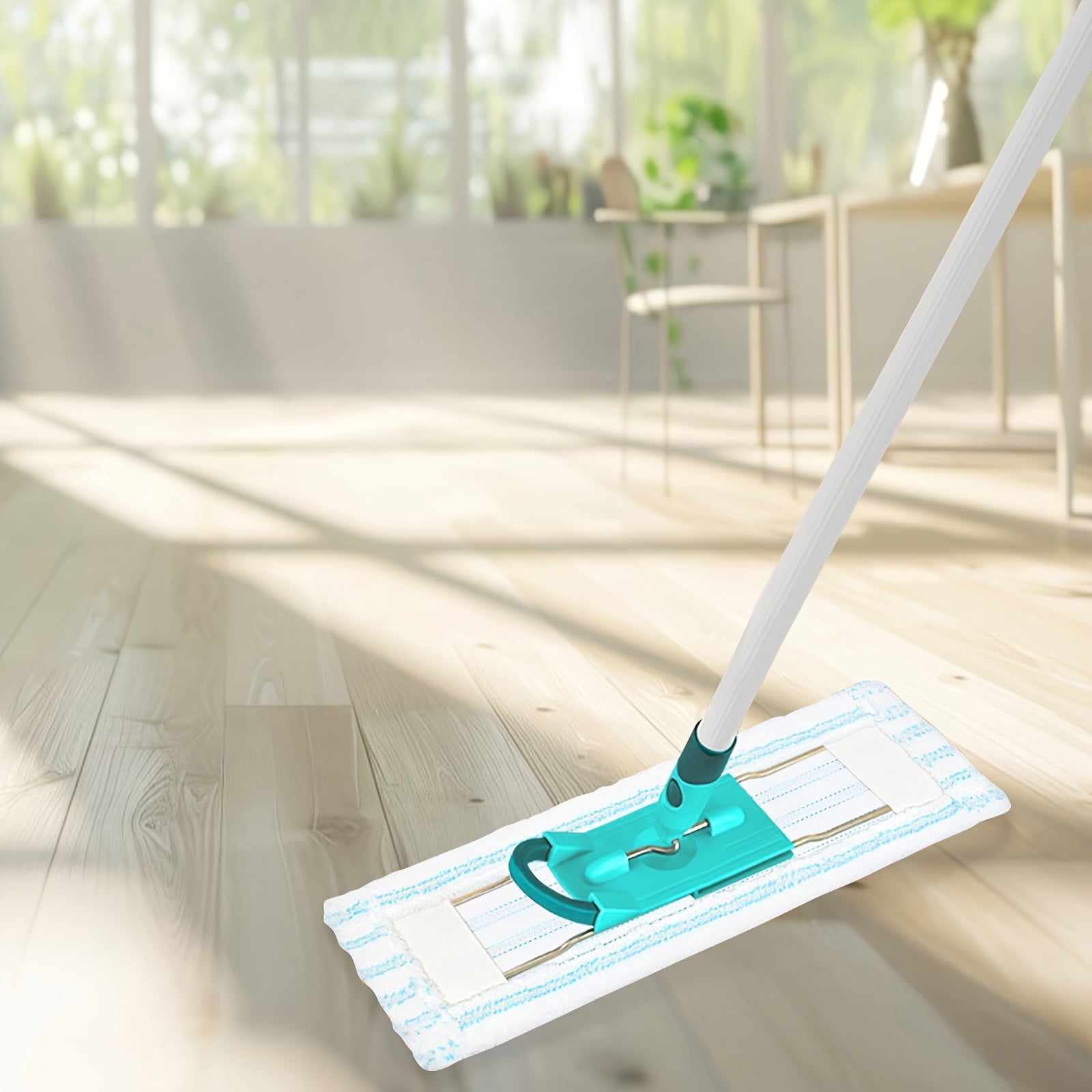 Microfiber Mop Pads Set of 3 for Easy Home Cleaning Long-Lasting and Reusable