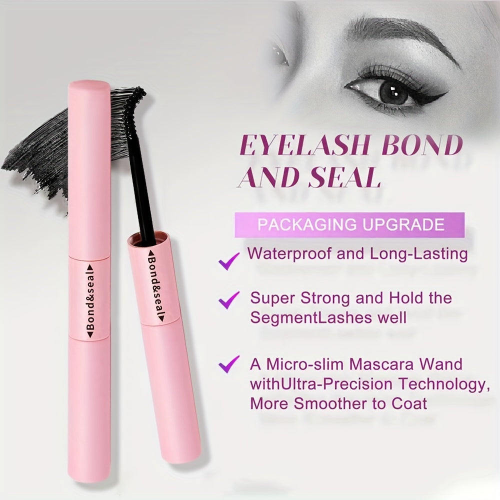 Women Waterproof Lash Bond and Seal Glue 2-in-1 Black Lash Extension