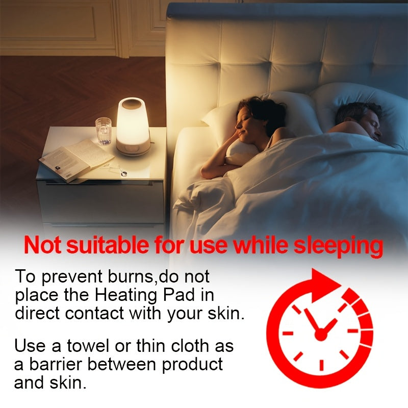 Masajeador portátil USB para rodilla, codo y hombro con calor, vibración, 3 en 1