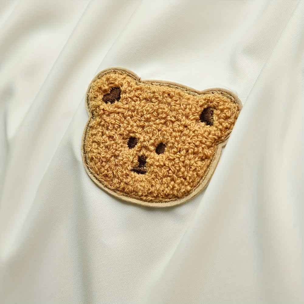 Diaper Bag for Parents Waterproof Nylon with Bottle Storage 70x45cm