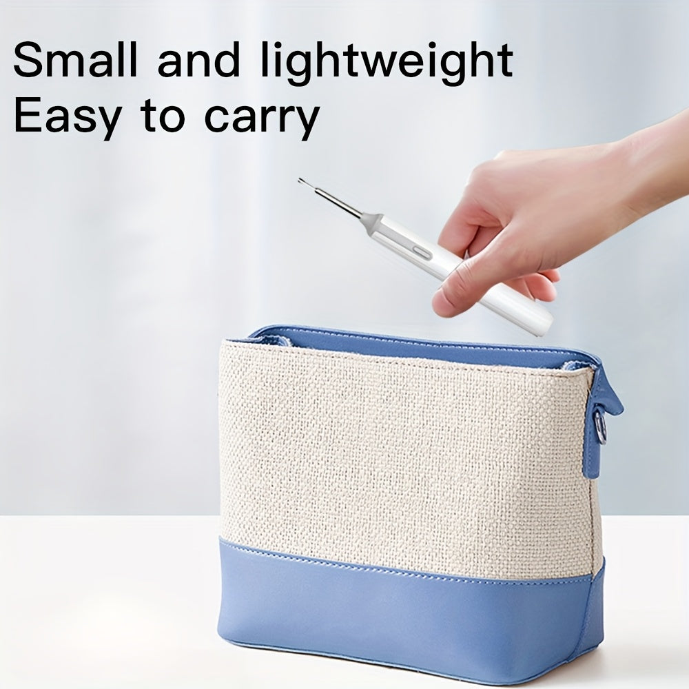 Earwax Removal Tool with Camera and Light, 8-Piece Ear Care Set, 1080P HD Otoscope for iOS and Android