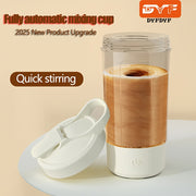 Licuadora de café con autormezcla de 400ml, portátil, recargable por USB, mezcla automática