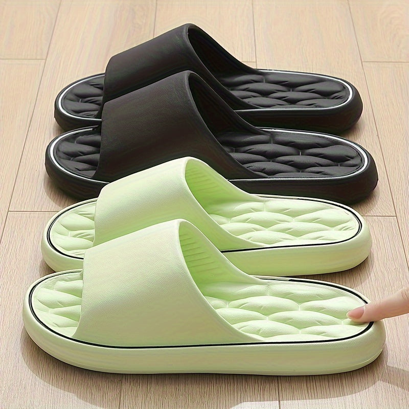 Unisex EVA Non-Slip Sandals Minimalist Stripe Indoor Beach Casual