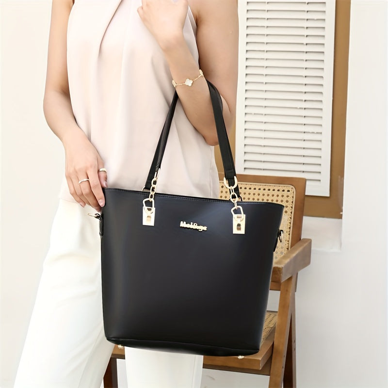 PU Ayollar uchun Ona va Bola Sumkasi Olti Qismli To'plami Katta Hajmli