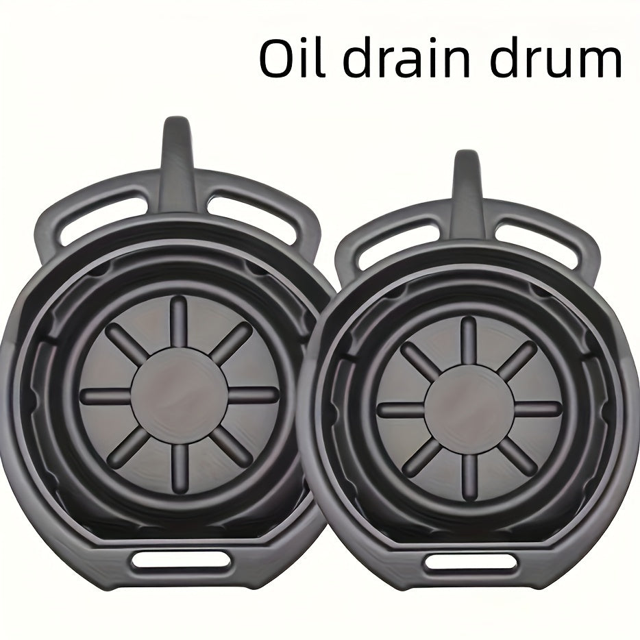 Бак для сбора масла в поддоне автомобиля с ручкой для замены жидкости, инструмент для гаража