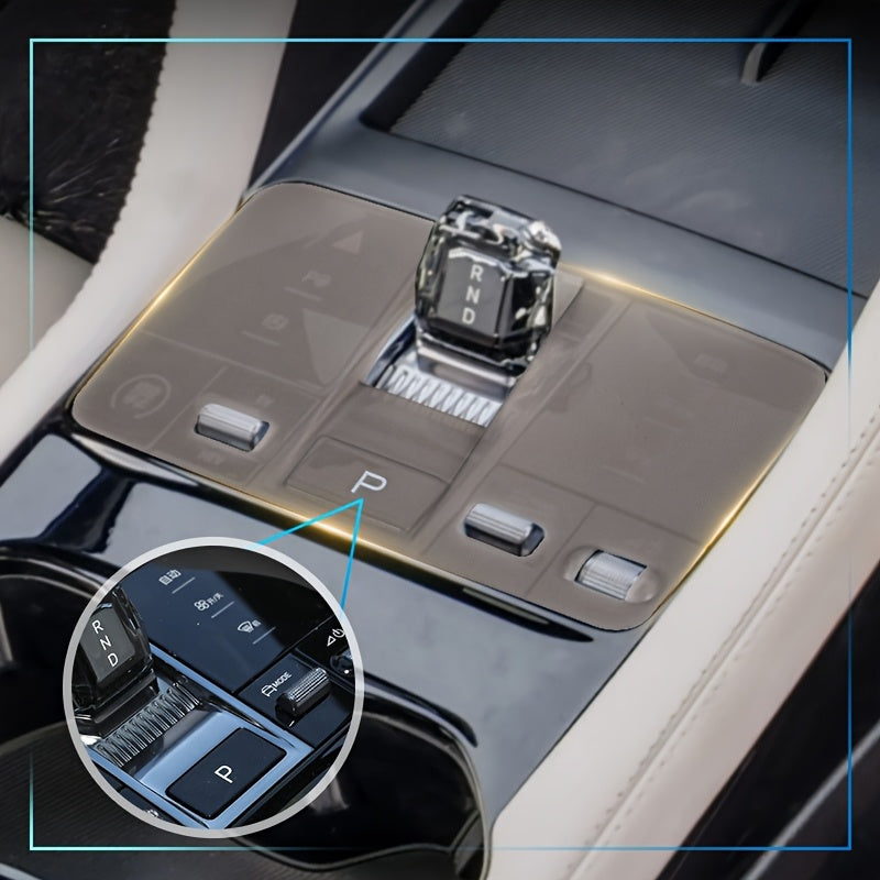Silicone Gear Shift Mat Non-Slip Durable Car Interior Protection