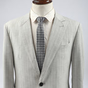 Erkaklar uchun Houndstooth naqshli galstuk, to'qilgan polyester, kundalik aksessuar