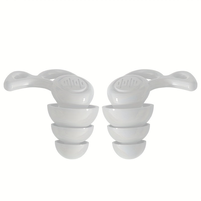 Reusable Silicone Earplugs for Sleeping Noise Cancelling Swimming Comfort