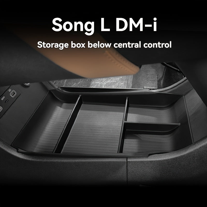 Car Center Console Bottom Tray Storage Box Interior Accessories T Material