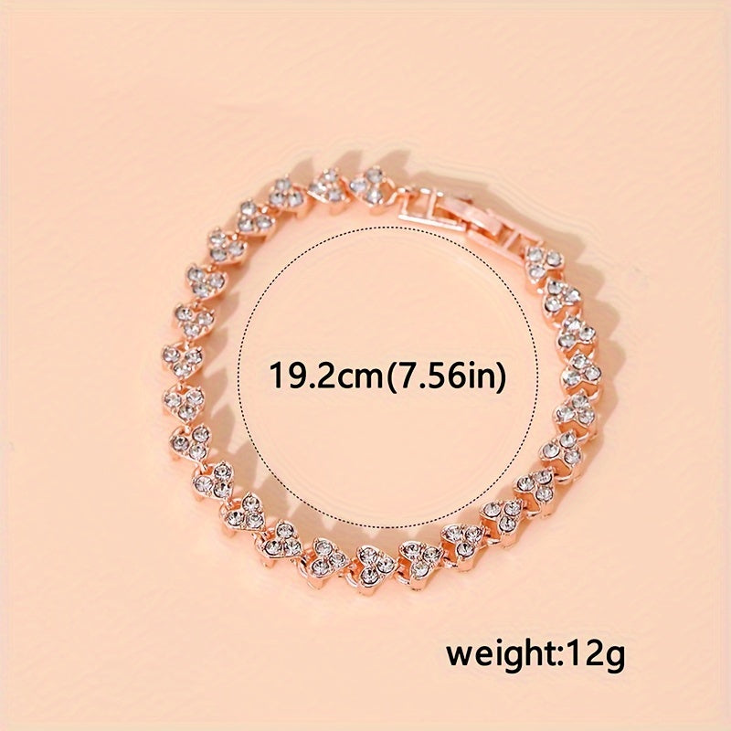 Women's Quartz Bracelet Watch Set of 2 with Elegant Design