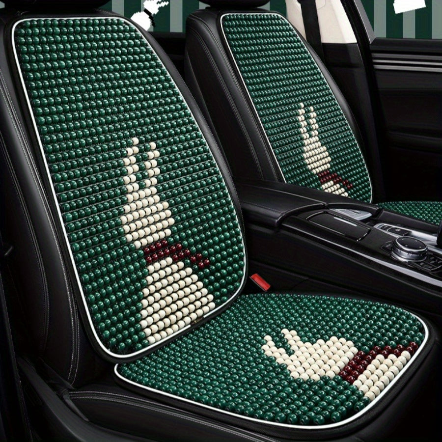 Summer Cooling Pearl Seat Covers for Women Beaded Ventilated Car Seat Protectors