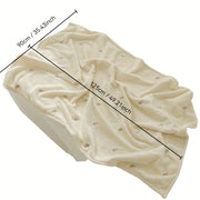 Baby Velvet Blanket for Newborns and Infants Warm Autumn Winter Soft Hugging Gift