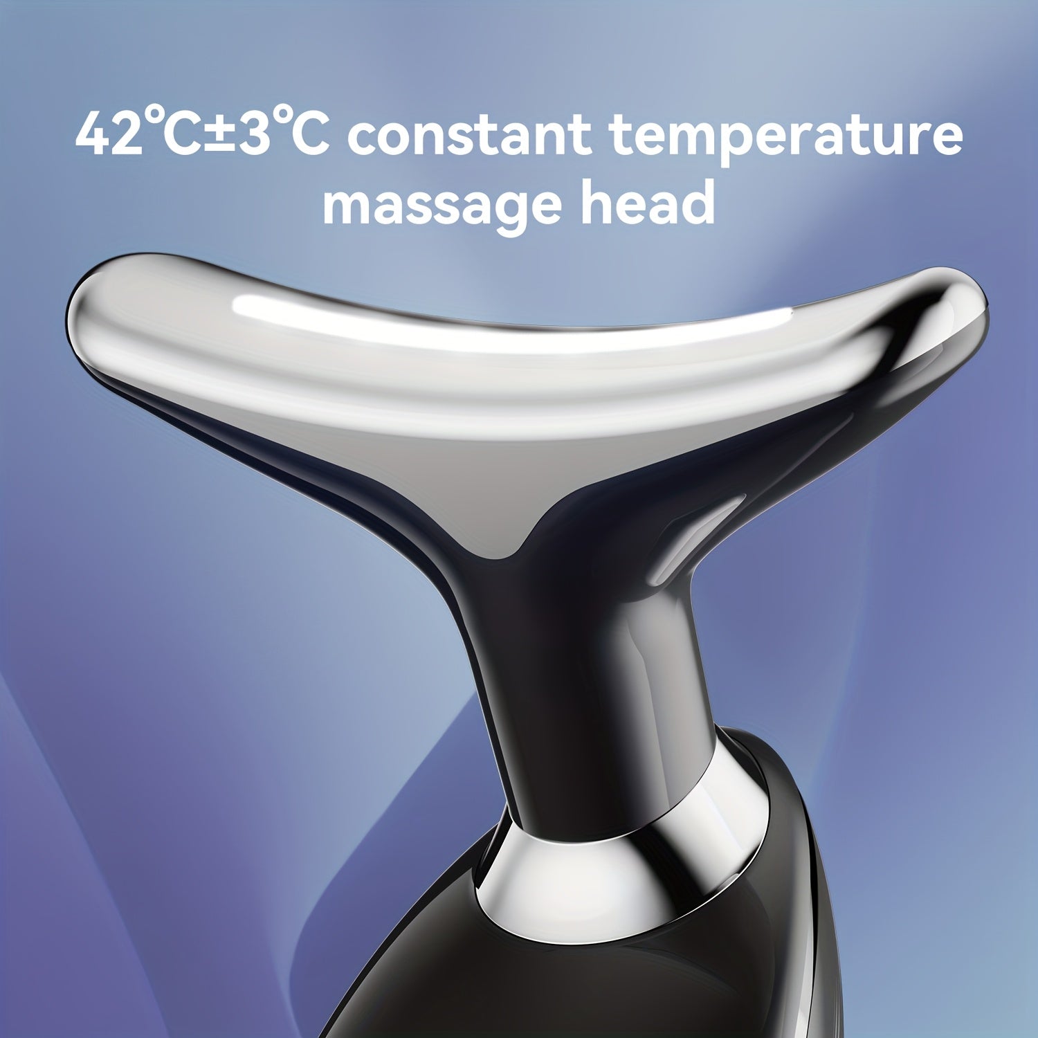 1 dona elektr bo'yin va yuz massajeri, 7 rangda, erkaklar va ayollar uchun mos. Portativ va engil bej, uyda, sayohatda va sovg'a berish uchun ideal.