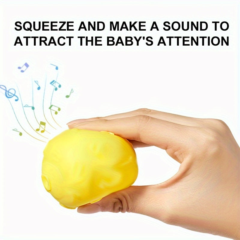 Set of 6 Soft Rubber Hand Grip Pinch Balls Stress Relief Toys for Cognitive and Chewing Therapy