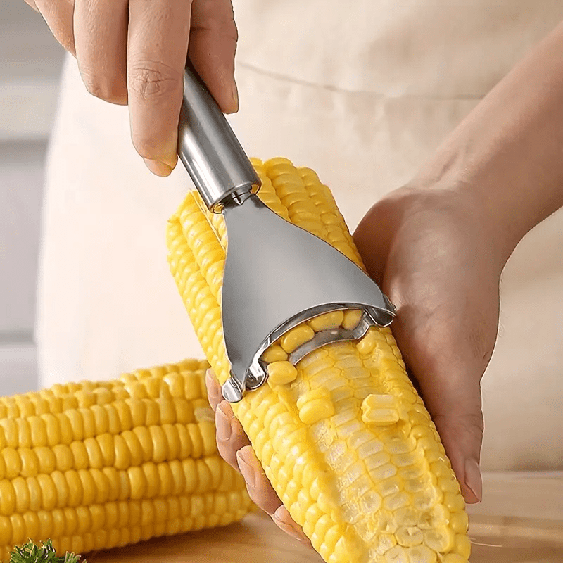 Durable Stainless Steel Corn Kernel Remover Manual Corn Peeler Kitchen Tool