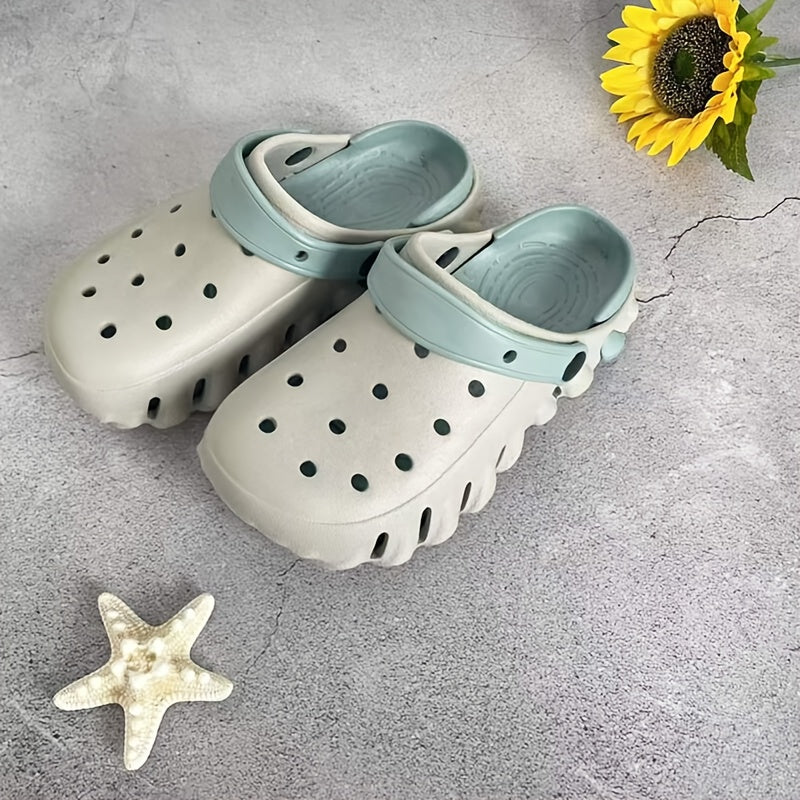 Unisex Summer EVA Clogs Breathable Anti-Odor Beach Garden Shoes