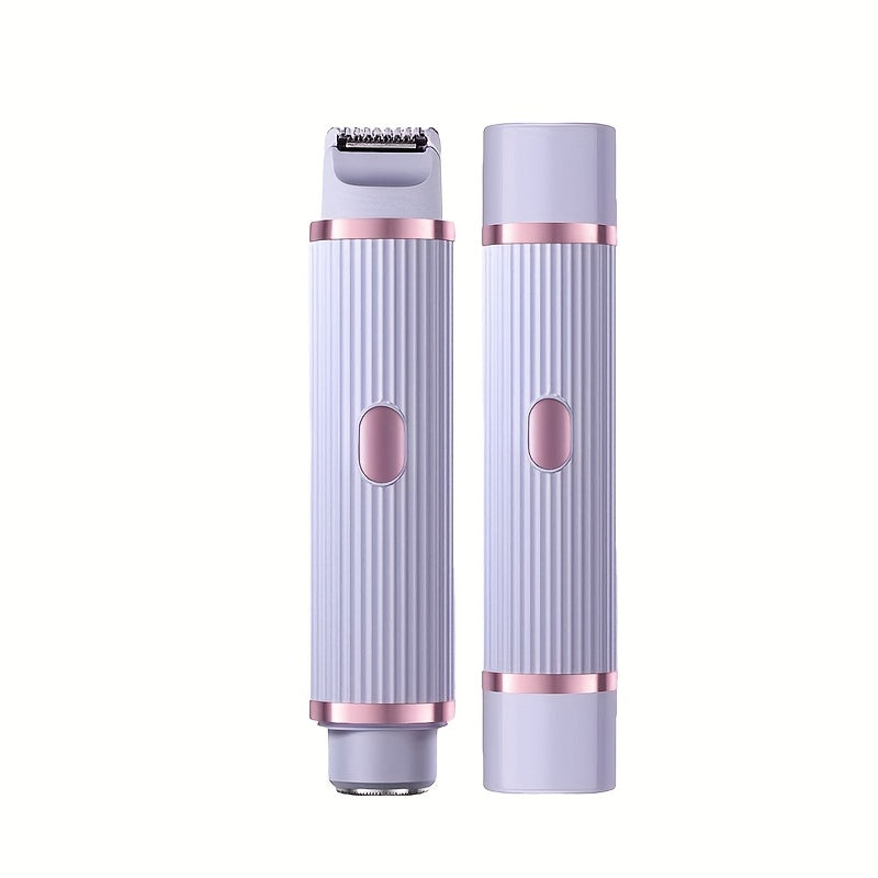 2-in-1 Electric Shaver Wet Dry Bikini Eyebrows Face Legs Armpits Portable Rechargeable