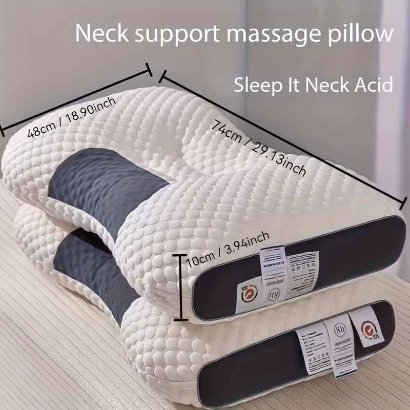 Orthopedic Neck Pillow Support for Better Sleep Memory Foam Travel Cushion