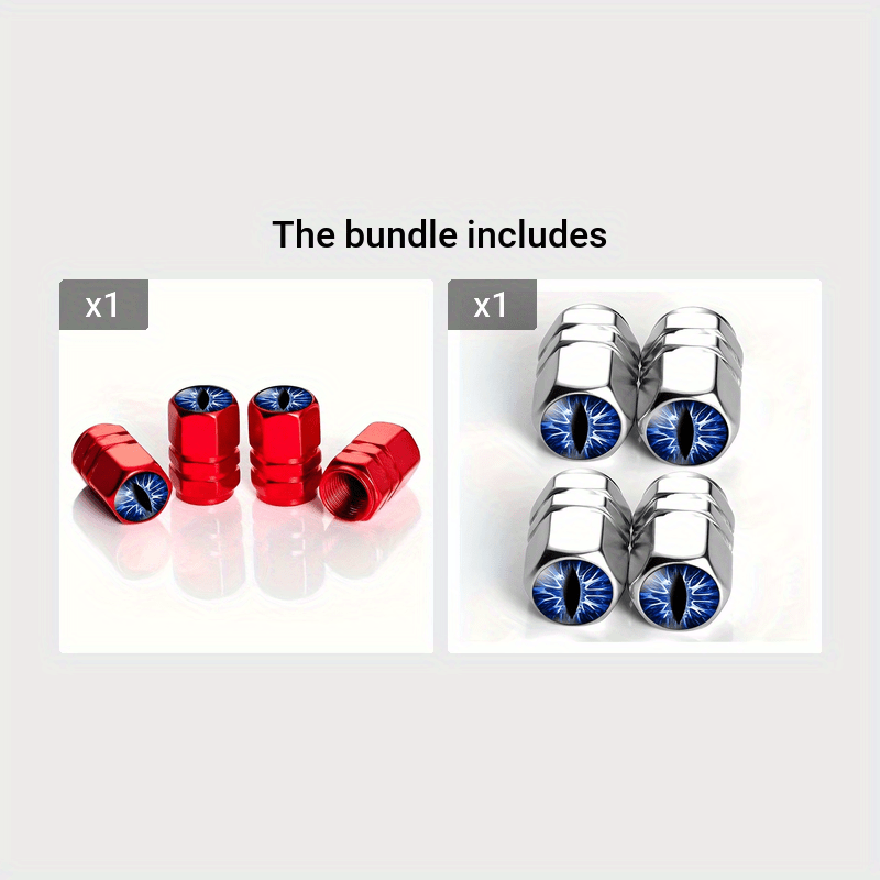 4 шт. синих колпачков на вентильные стержни шин из алюминиевого сплава для автомобилей, мотоциклов, грузовиков, велосипедов