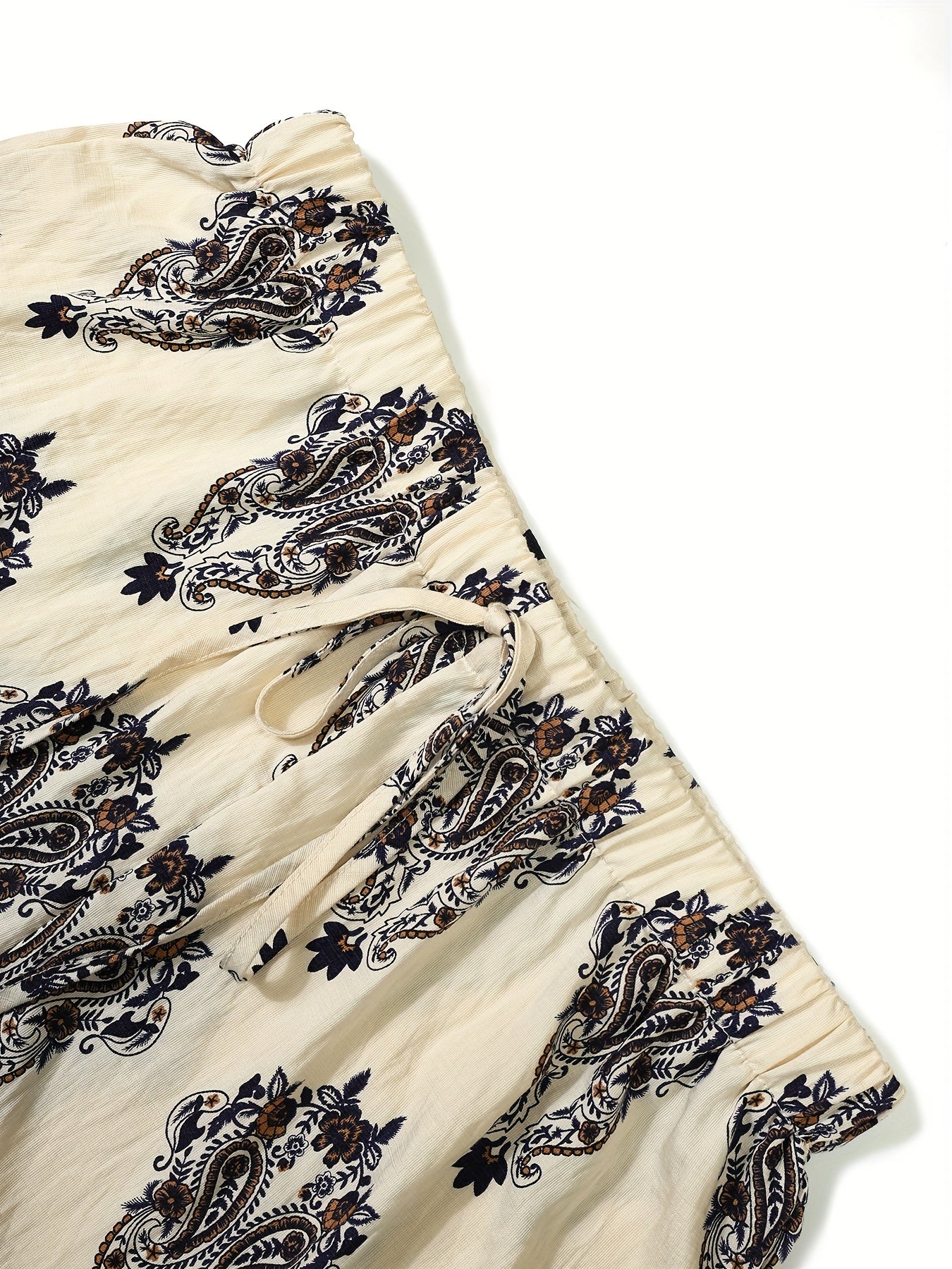 Бермуды для женщин больших размеров с принтом, повседневный стиль для отпуска, ткань без растяжения