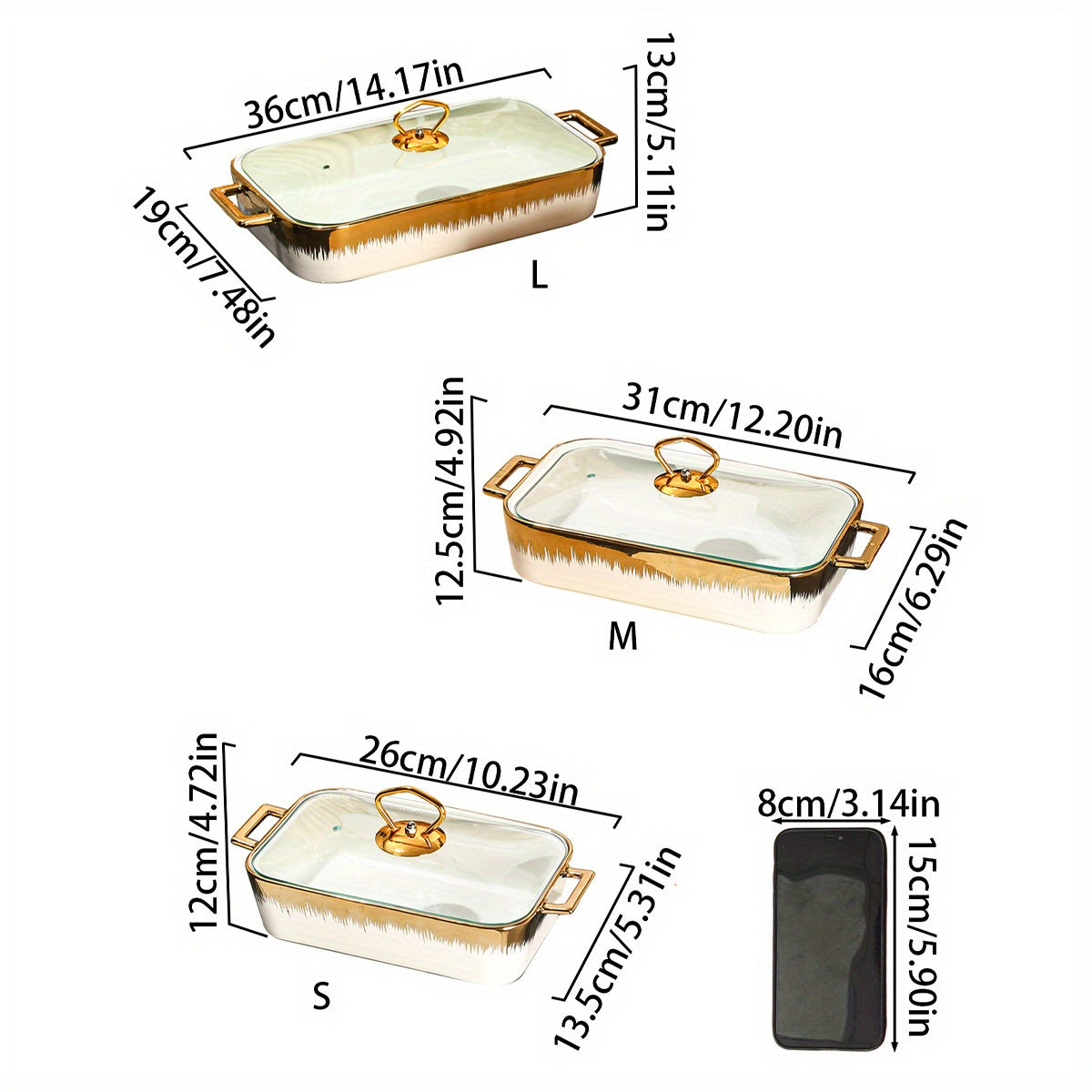 Керамический набор тарелок для ресторанов и домашнего использования, включает противни, кастрюли