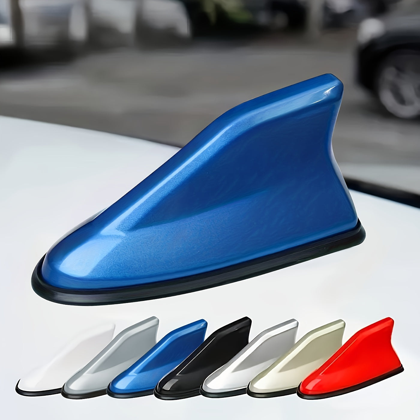 Universal Car Shark Fin Antenna Roof Signal Booster Radio Aerials