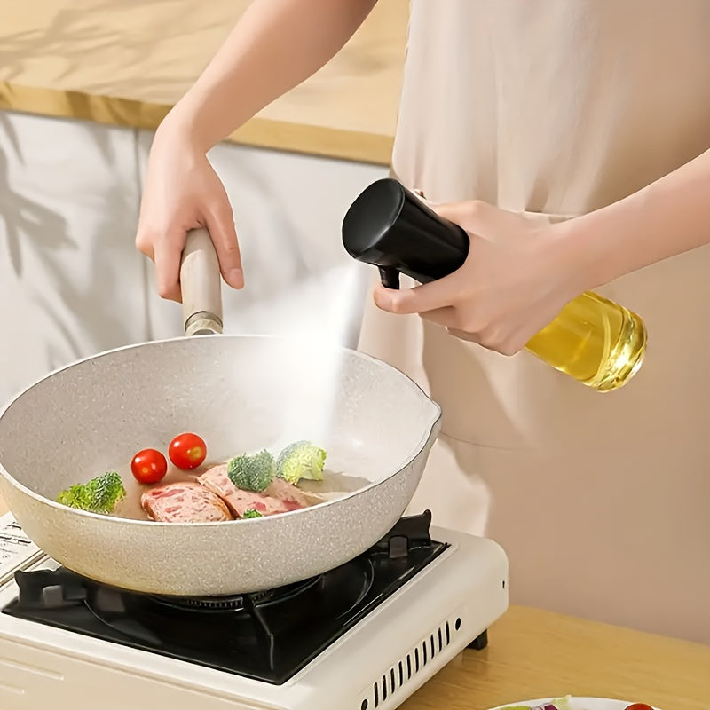 Dual-Purpose Kitchen Oil Dispenser Spray Bottle for Household Use