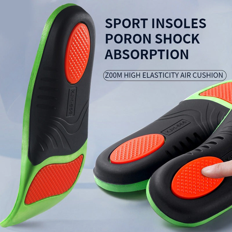 Unisex EVA Sports Insole Shock-Absorbing Arch Support Heel Cushion