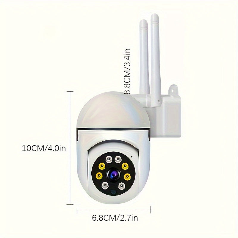 Wireless Security Camera 1440P FHD Night Vision Wi-Fi Two-Way Audio Motion Tracking