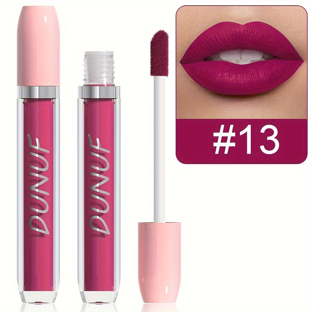 Set de labiales mate para mujer, 25 colores, a prueba de agua, de larga duración, tonos rojos