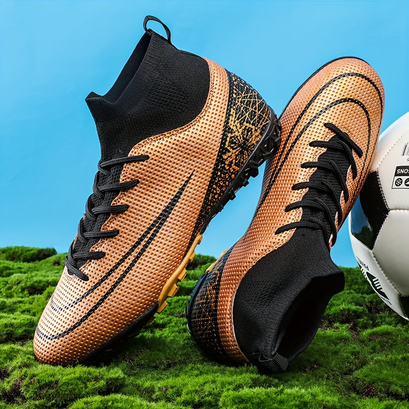 Мужские легкие футбольные бутсы для тренировок на газоне и в помещении